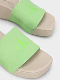 Шльопанці Calvin Klein Wedge Block Sandal Su Con модель YW0YW01015-ZAA Фото