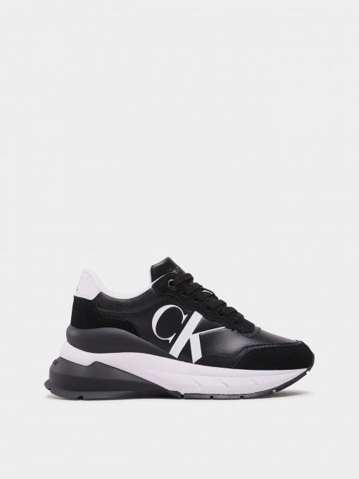 Кросівки Calvin Klein Wedge Runner Mix Lth модель YW0YW01099-BEH Фото