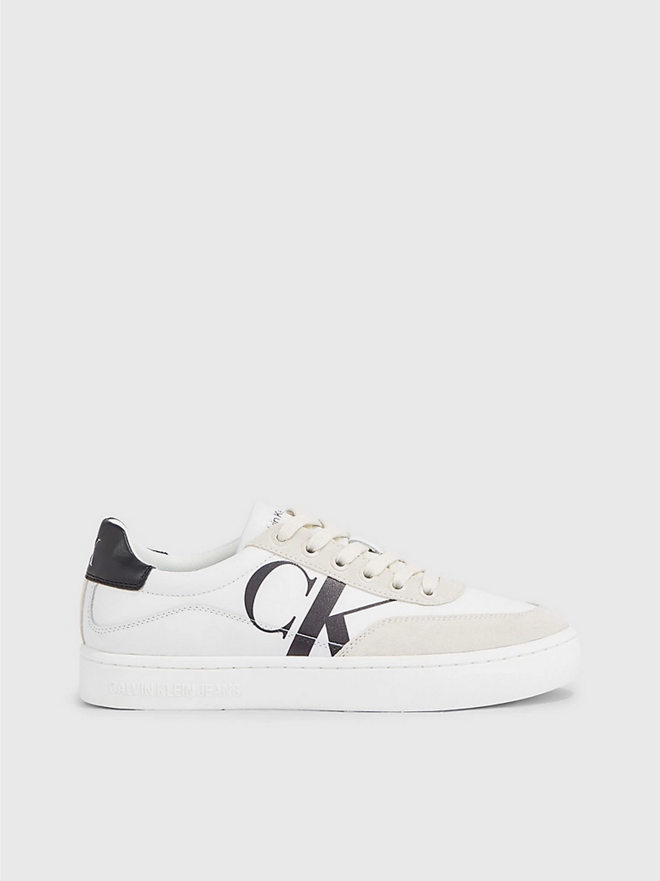 Кеди Calvin Klein Classic Cupsole Laceup Mix Lth модель YW0YW01057-YBR Кеди Calvin Klein Classic Cupsole Laceup Mix Lth модель YW0YW01057-YBR Фото