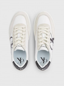 Кеди Calvin Klein Classic Cupsole Laceup Mix Lth модель YW0YW01057-YBR Фото