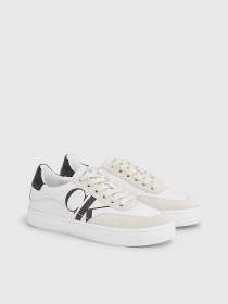 Кеди Calvin Klein Classic Cupsole Laceup Mix Lth модель YW0YW01057-YBR Фото