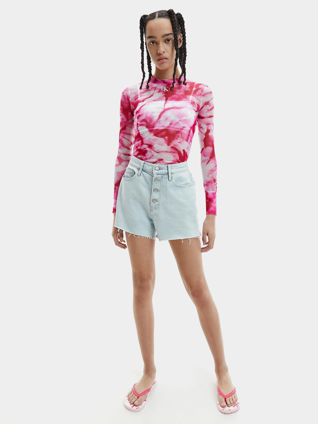 Шльопанці Calvin Klein модель YW0YW00099-TN9 Фото