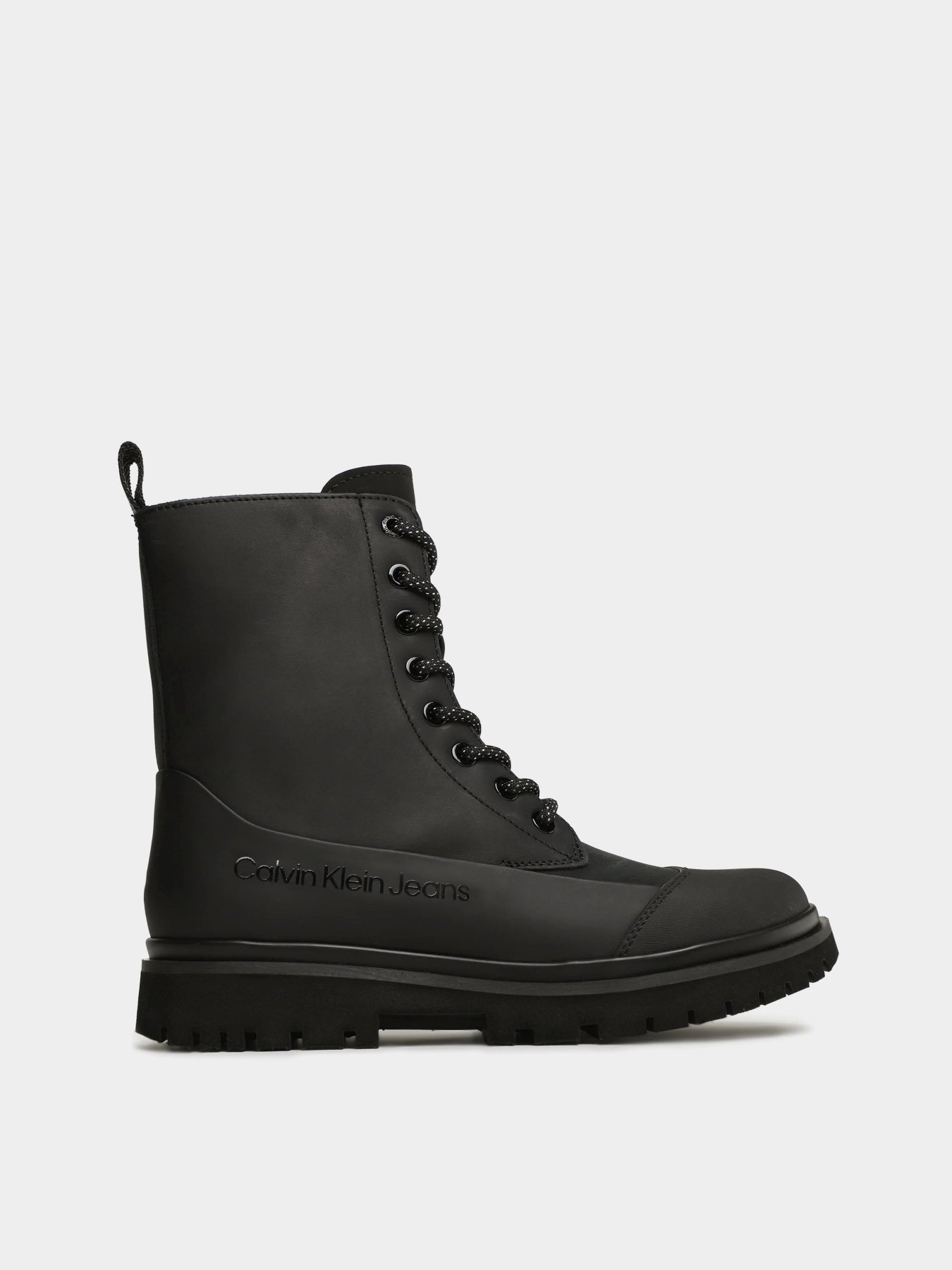 Ботинки и сапоги Calvin Klein Chunky Combat Laceup Boot Rub модель YW0YW01066-BEH Ботинки и сапоги Calvin Klein Chunky Combat Laceup Boot Rub модель YW0YW01066-BEH Фото