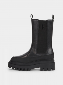 Ботинки и сапоги Calvin Klein Leather Platform Chelsea Boots модель YW0YW01111-0GT Фото