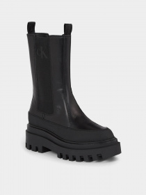 Ботинки и сапоги Calvin Klein Leather Platform Chelsea Boots модель YW0YW01111-0GT Фото