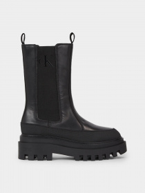 Ботинки и сапоги Calvin Klein Leather Platform Chelsea Boots модель YW0YW01111-0GT Фото