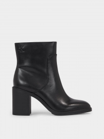 Черевики та чоботи Calvin Klein Mid Block Heel Boot Lth Wn модель YW0YW01259-0GT Фото