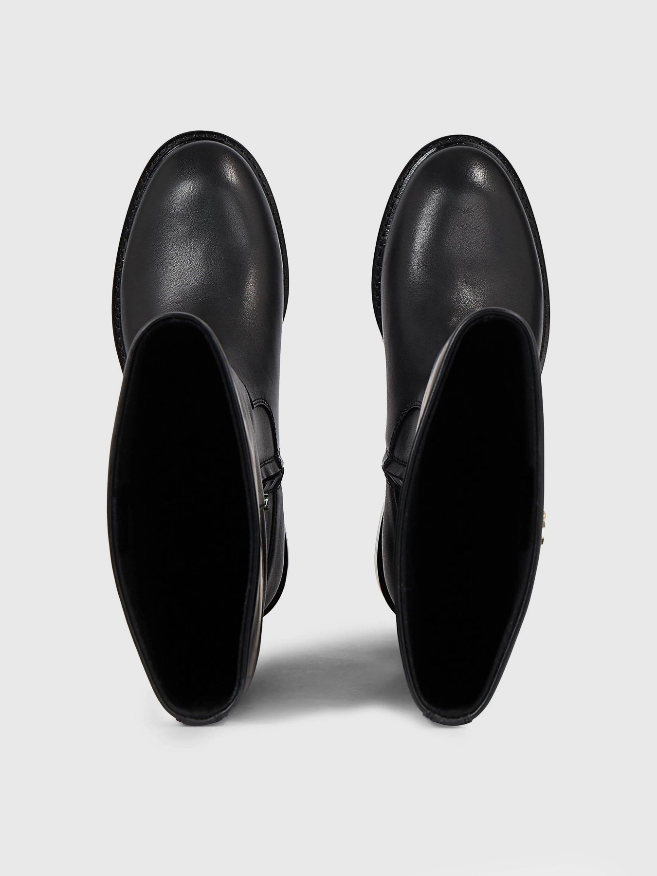Ботинки и сапоги Calvin Klein Rubber Sole Knee Boot W/Hw модель HW0HW01689-BEH Ботинки и сапоги Calvin Klein Rubber Sole Knee Boot W/Hw модель HW0HW01689-BEH Фото