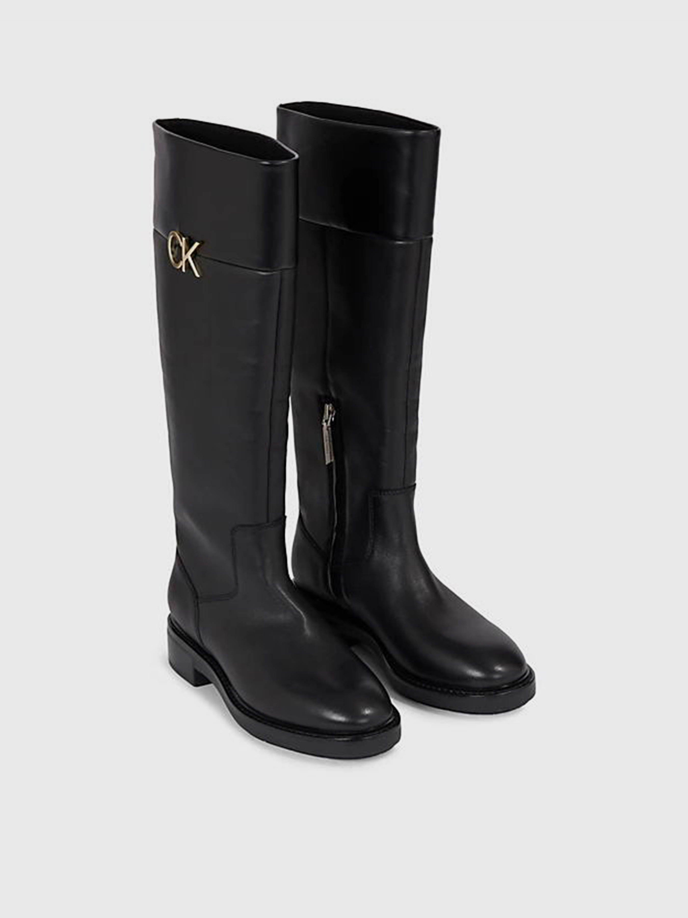 Ботинки и сапоги Calvin Klein Rubber Sole Knee Boot W/Hw модель HW0HW01689-BEH Ботинки и сапоги Calvin Klein Rubber Sole Knee Boot W/Hw модель HW0HW01689-BEH Фото