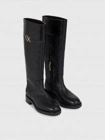 Ботинки и сапоги Calvin Klein Rubber Sole Knee Boot W/Hw модель HW0HW01689-BEH Фото