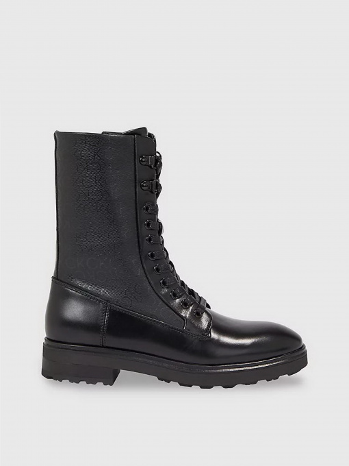 Ботинки и сапоги Calvin Klein Cleat Combat Boot - Epi Mono Mix модель HW0HW01713-BEH Фото