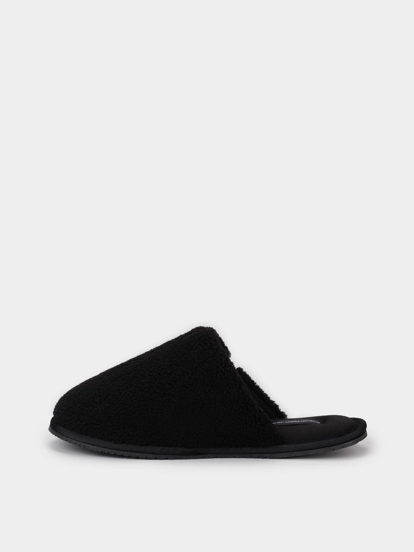 Тапки Calvin Klein Faux Shearling Slippers модель YW0YW01148-0GX Тапки Calvin Klein Faux Shearling Slippers модель YW0YW01148-0GX Фото