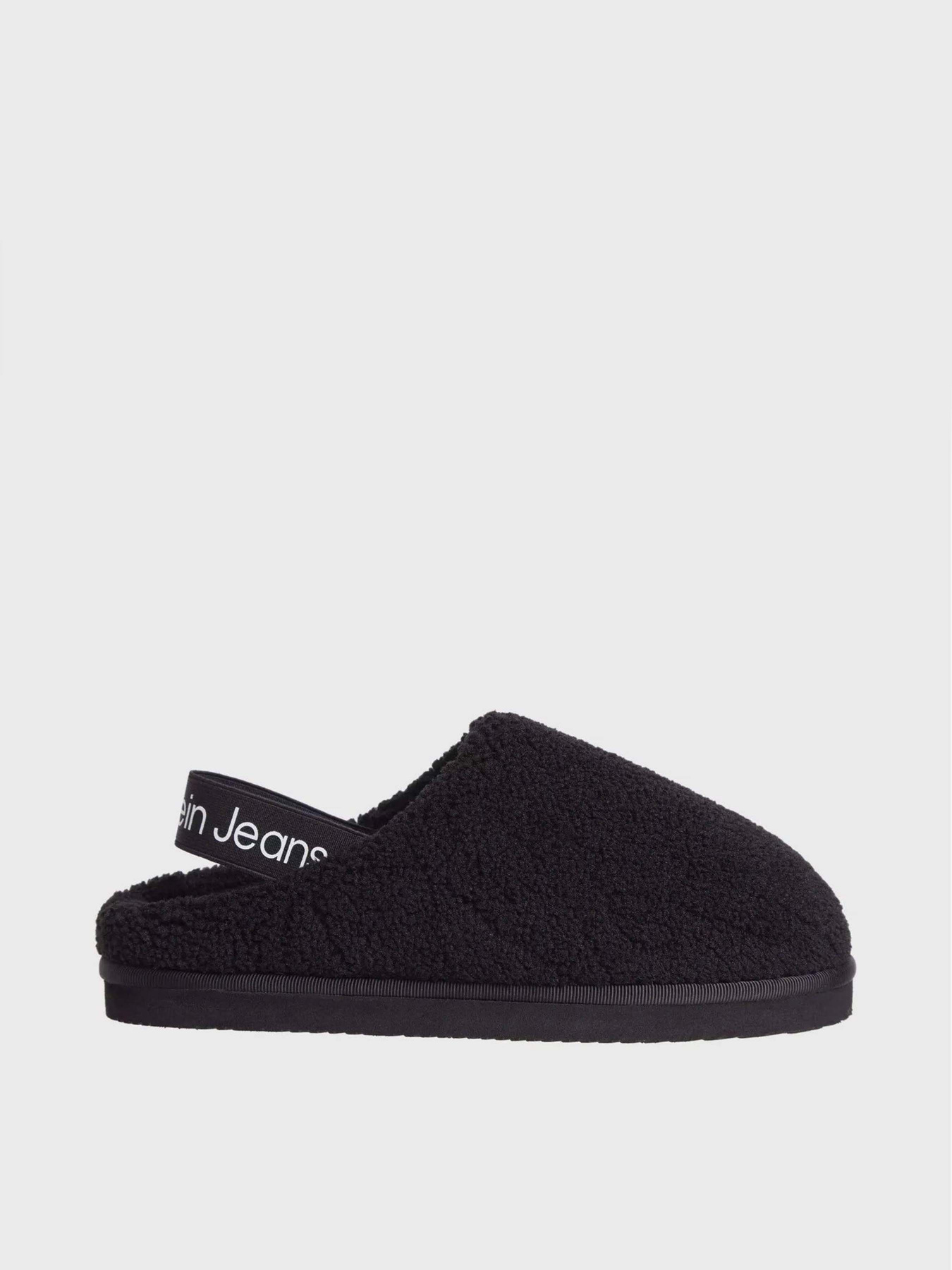 Капці Calvin Klein Faux Shearling Slippers модель YW0YW01157-BEH Капці Calvin Klein Faux Shearling Slippers модель YW0YW01157-BEH Фото