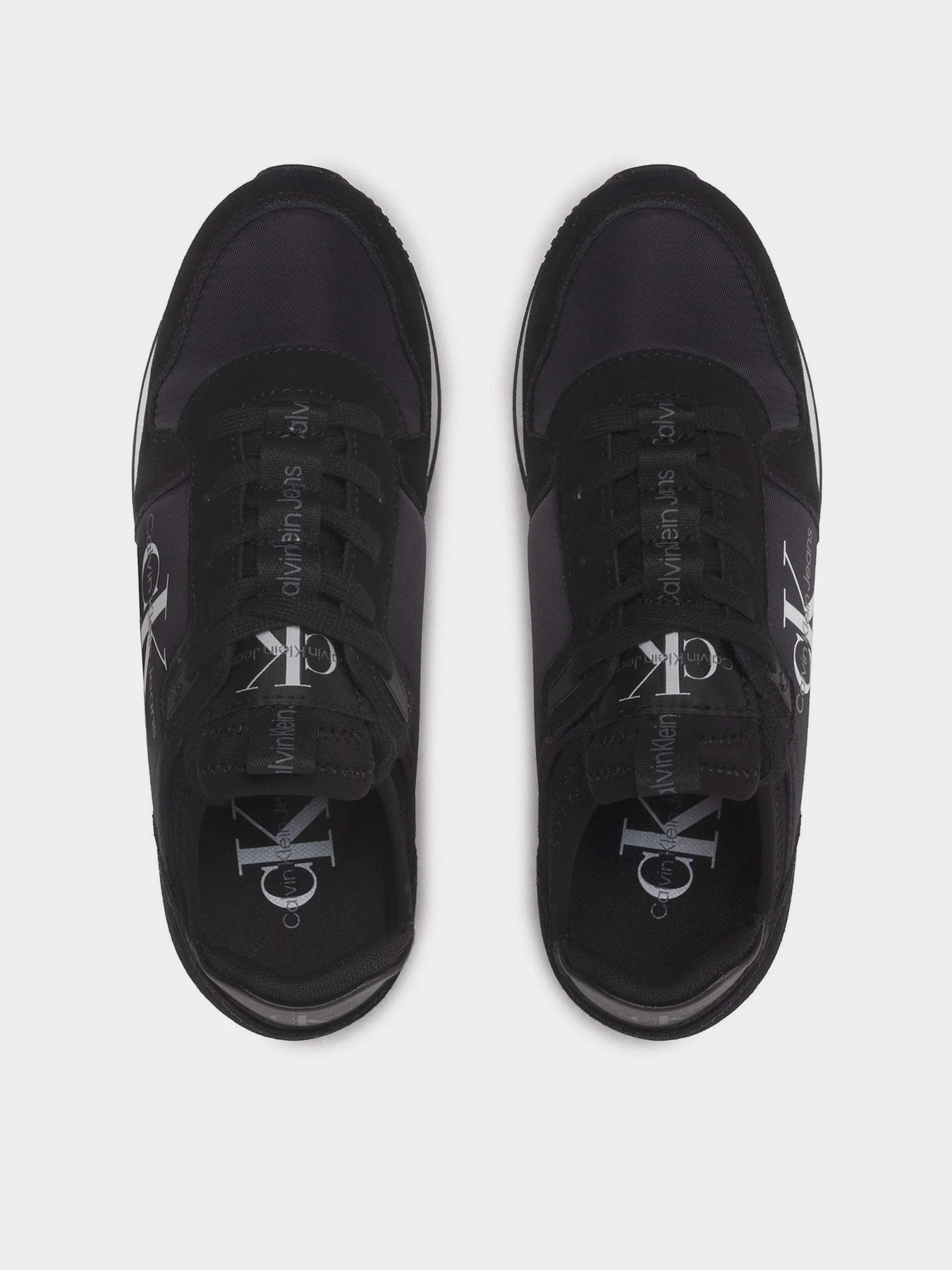 Кроссовки Calvin Klein Runner Sock Laceup Ny-Lth W модель YW0YW00840-01H Кроссовки Calvin Klein Runner Sock Laceup Ny-Lth W модель YW0YW00840-01H Фото