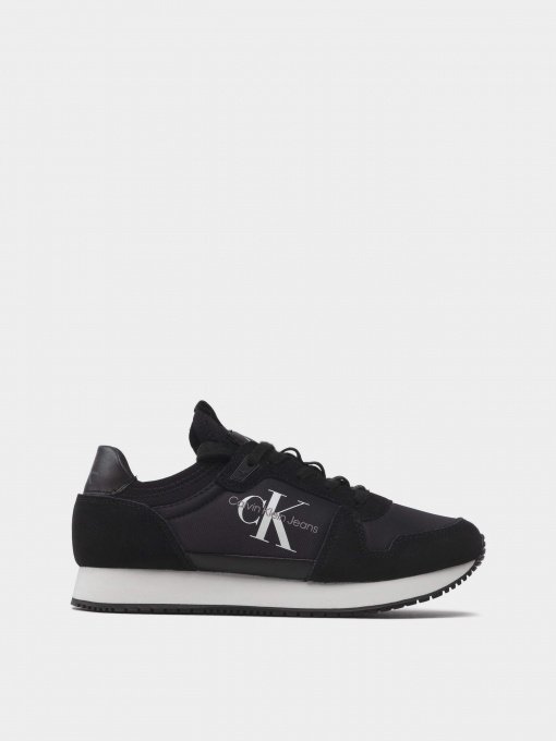 Кросівки Calvin Klein Runner Sock Laceup Ny-Lth W модель YW0YW00840-01H Фото