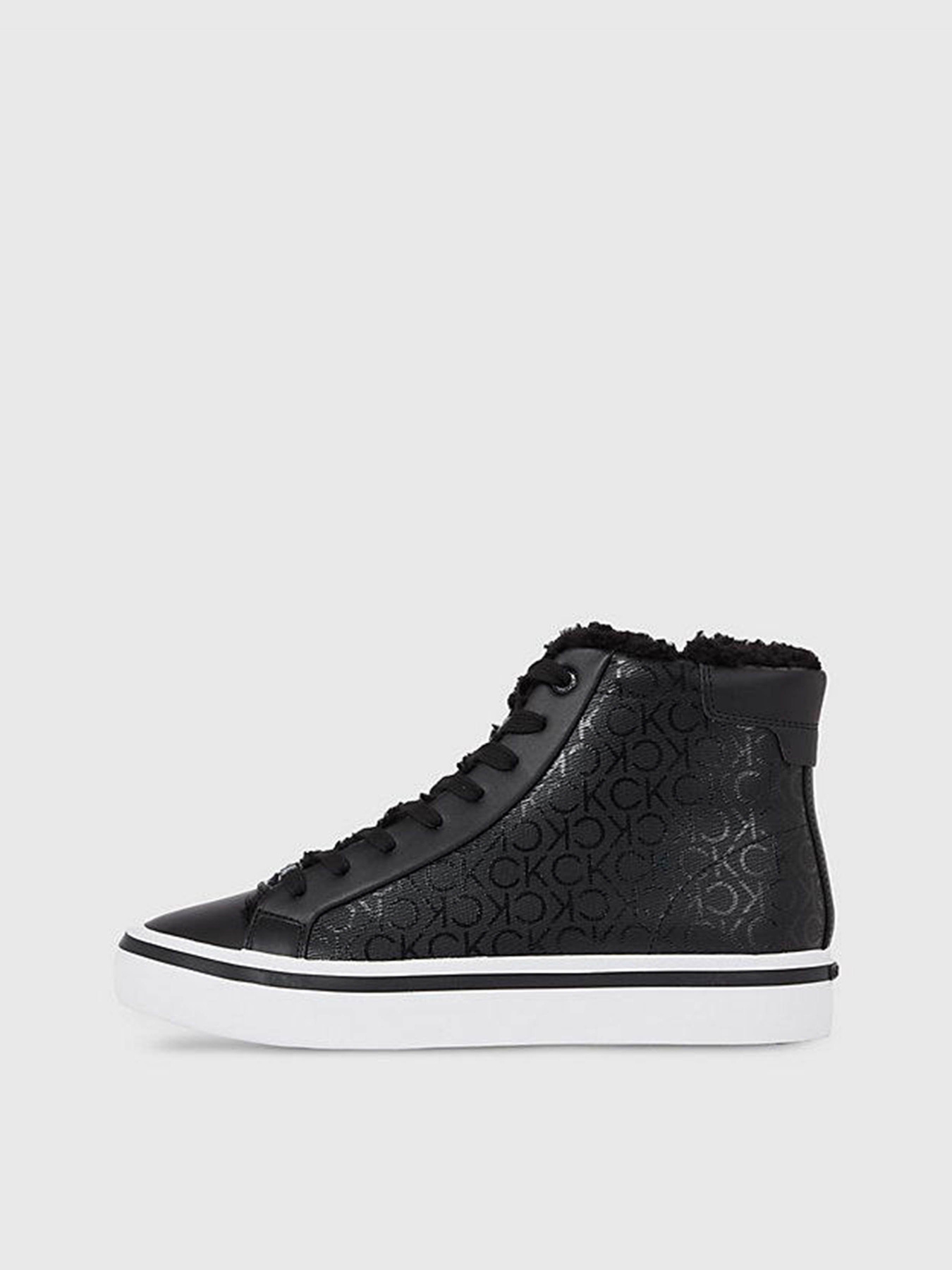Кеди Calvin Klein Vulc High Top - Epi Mono Wl модель HW0HW01675-0GK Кеди Calvin Klein Vulc High Top - Epi Mono Wl модель HW0HW01675-0GK Фото