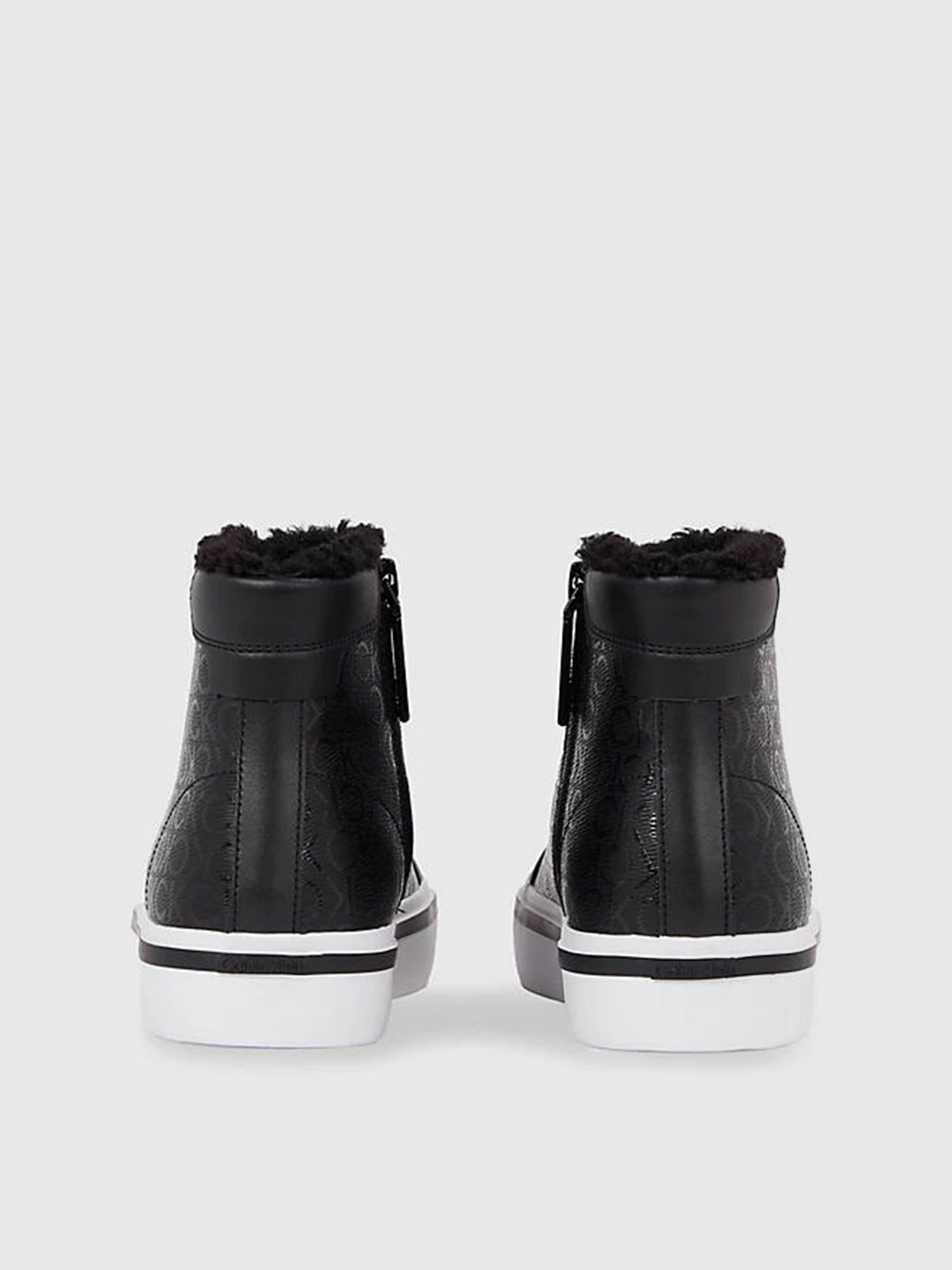 Кеди Calvin Klein Vulc High Top - Epi Mono Wl модель HW0HW01675-0GK Кеди Calvin Klein Vulc High Top - Epi Mono Wl модель HW0HW01675-0GK Фото