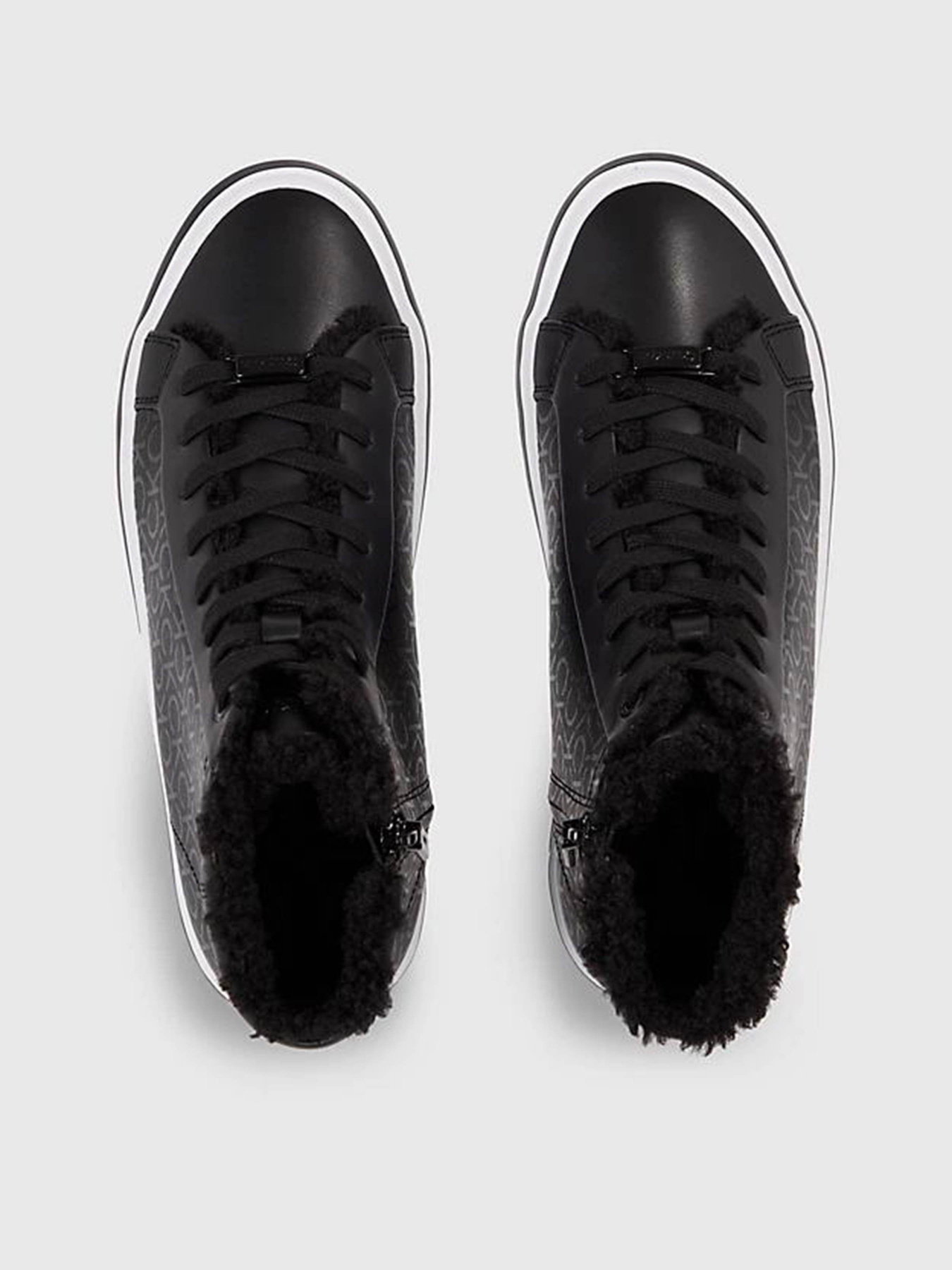 Кеди Calvin Klein Vulc High Top - Epi Mono Wl модель HW0HW01675-0GK Кеди Calvin Klein Vulc High Top - Epi Mono Wl модель HW0HW01675-0GK Фото