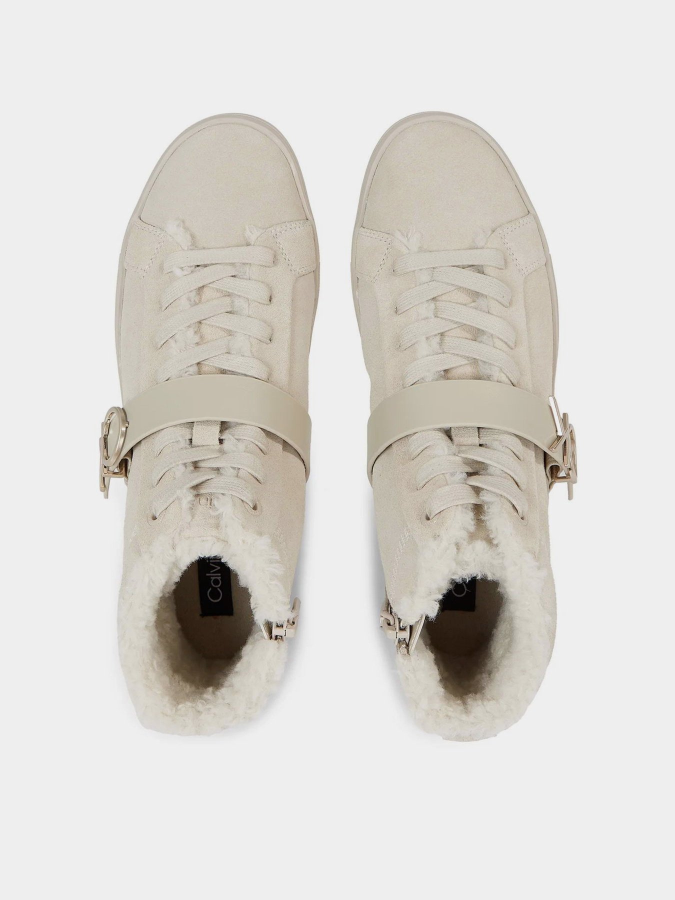 Кеди Calvin Klein Fltfrm Cupsole Ht W/Hw Sue Wl модель HW0HW01819-ABY Фото