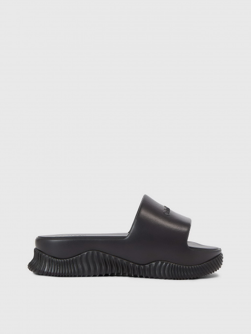 Шлёпанцы Calvin Klein Texture Hybrid Slide модель HW0HW01850-BEH Фото