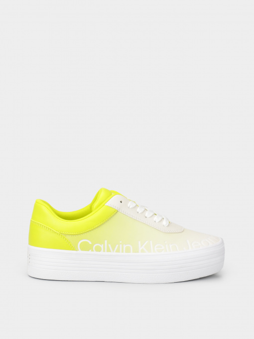 Кросівки Calvin Klein Bold Vulc Flatf Low LTH модель YW0YW01293-0LN Фото