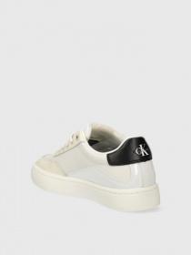 Кросівки Calvin Klein Classic Cupsole Low Lace Lth Ml модель YW0YW01296-01W Фото