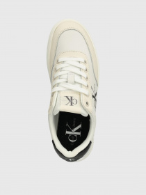 Кросівки Calvin Klein Classic Cupsole Low Lace Lth Ml модель YW0YW01296-01W Фото