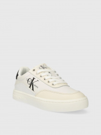 Кросівки Calvin Klein Classic Cupsole Low Lace Lth Ml модель YW0YW01296-01W Фото