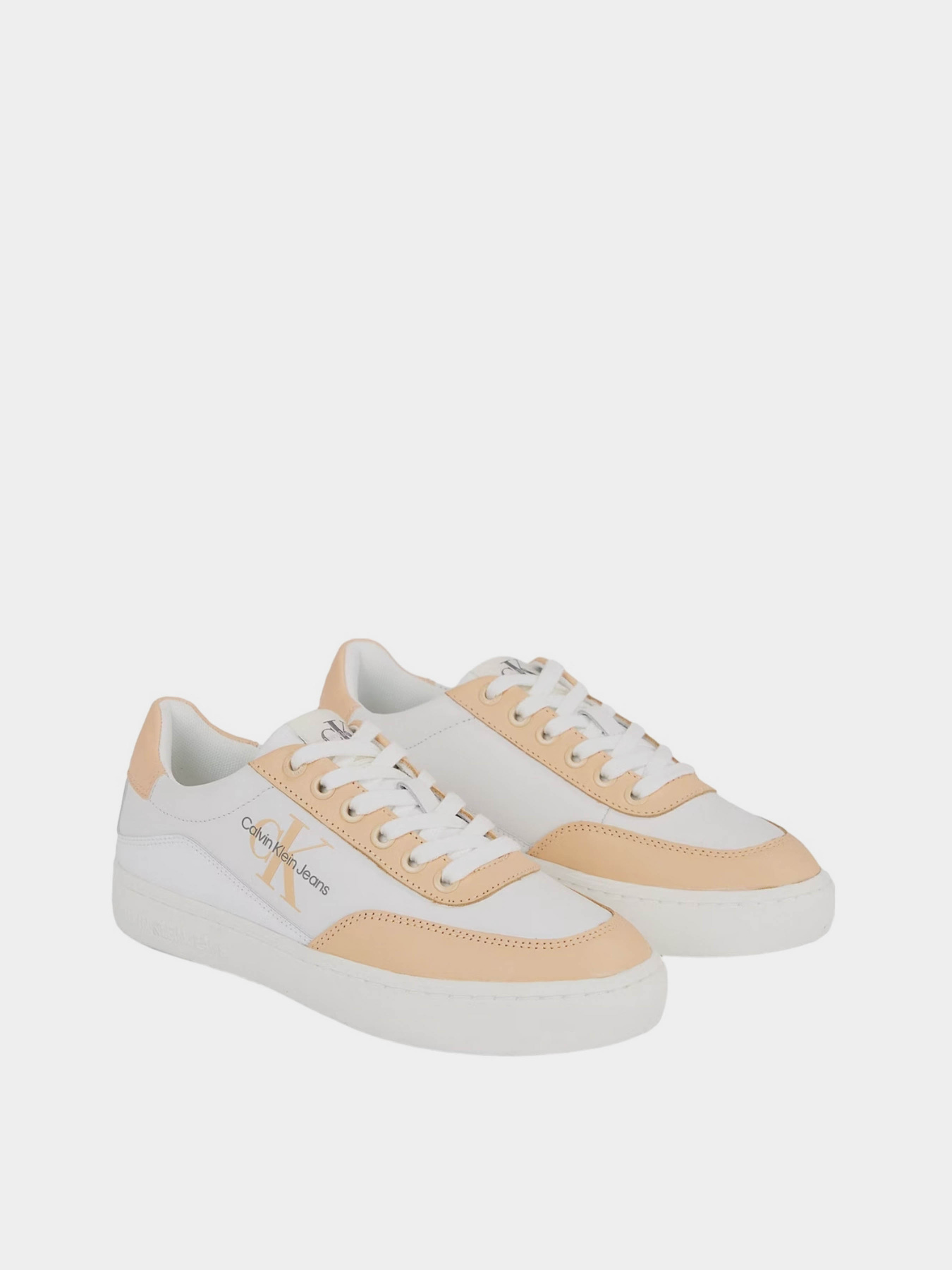 Кроссовки Calvin Klein Classic Cupsole Low Lace Lth Ml модель YW0YW01296-02S Фото