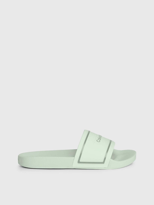 Шлёпанцы Calvin Klein Pool Slide Deboss Logo Tpu модель HW0HW01976-LIA Фото