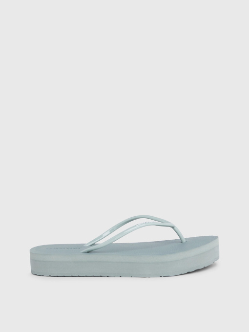 Шлёпанцы Calvin Klein Flatform Ff Deboss Logo модель HW0HW01977-MSW Фото