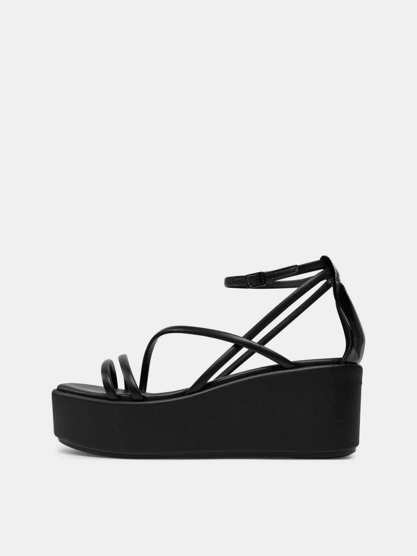 Босоножки Calvin Klein Wedge Sandal 30 Lth модель HW0HW01949-BEH Фото