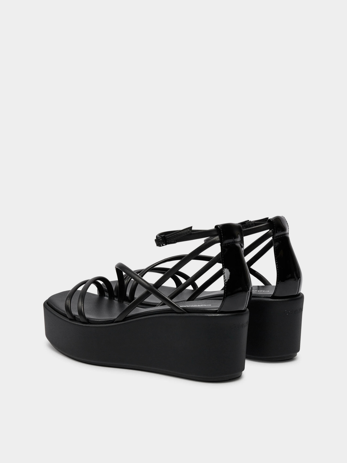 Босоножки Calvin Klein Wedge Sandal 30 Lth модель HW0HW01949-BEH Фото