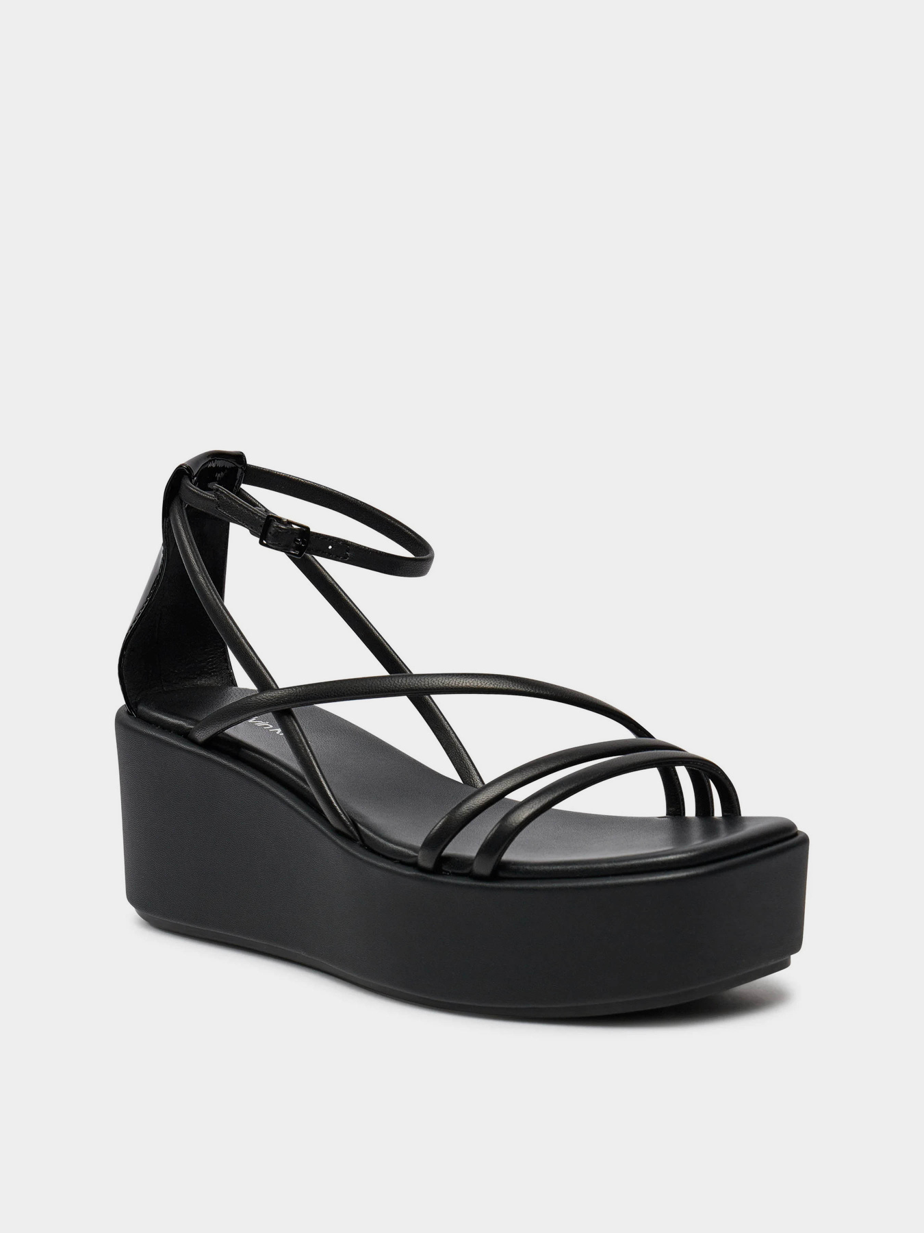 Босоножки Calvin Klein Wedge Sandal 30 Lth модель HW0HW01949-BEH Фото