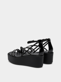 Босоножки Calvin Klein Wedge Sandal 30 Lth модель HW0HW01949-BEH Фото