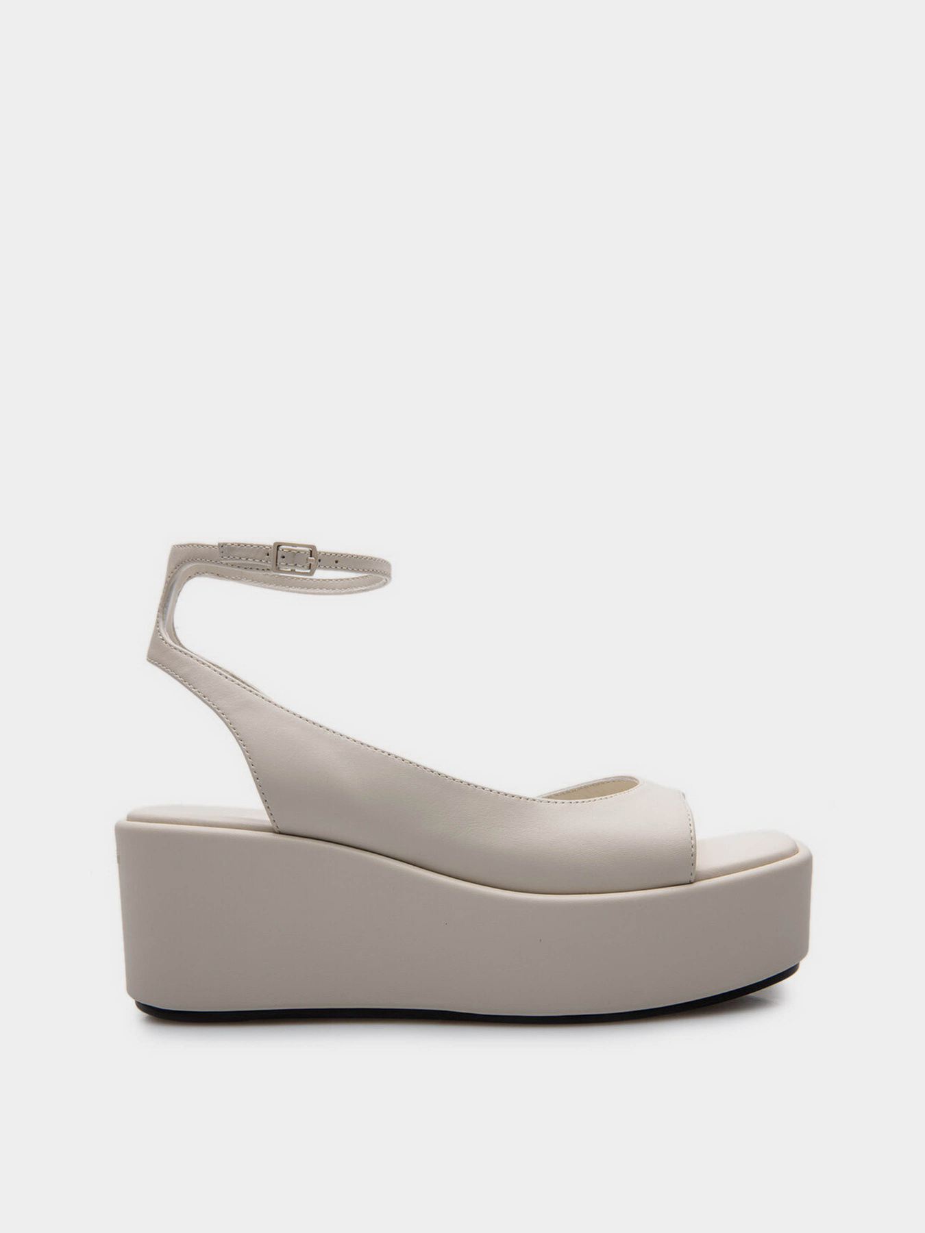 Босоніжки Calvin Klein Wedge Peep Toe Sandal 30 Lth модель HW0HW01950-ACG Босоніжки Calvin Klein Wedge Peep Toe Sandal 30 Lth модель HW0HW01950-ACG Фото