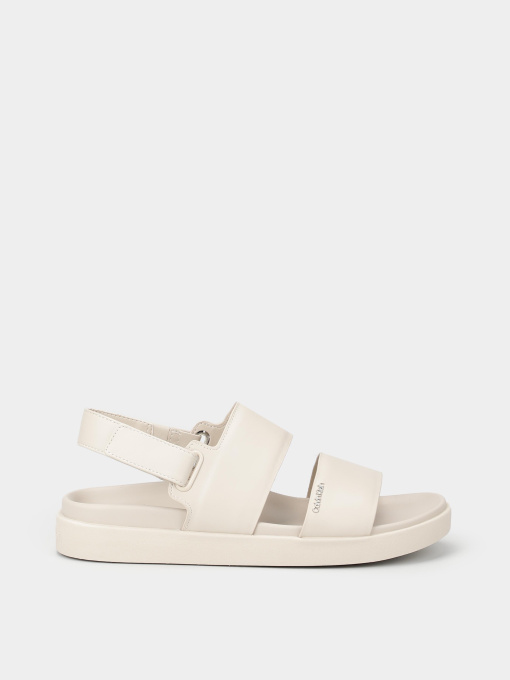 Сандалії Calvin Klein Flat Sandal Calvin Mtl Lth модель HW0HW01984-ACE Фото