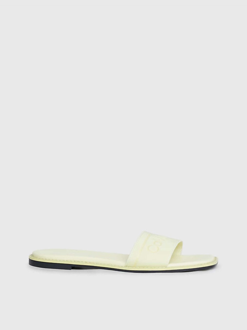 Шлёпанцы Calvin Klein Flat Slide He модель HW0HW01989-ZCW Фото