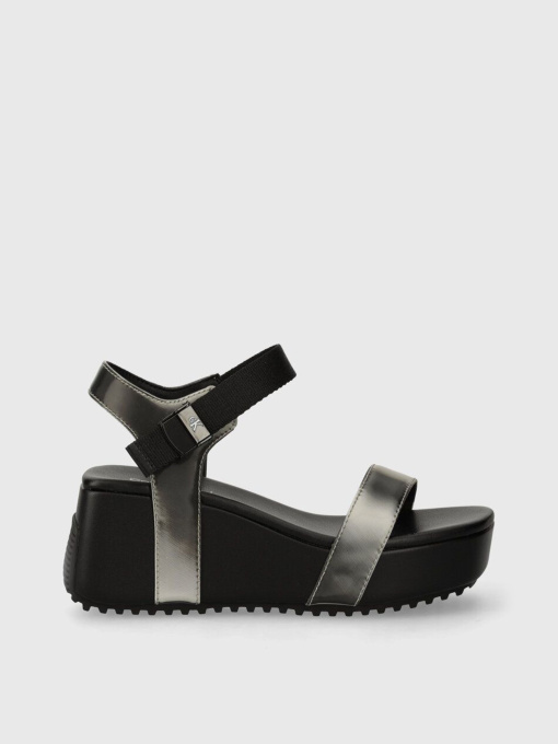 Сандалії Calvin Klein Wedge Block Sandal Metallic Dc модель YW0YW01366-0GN Фото