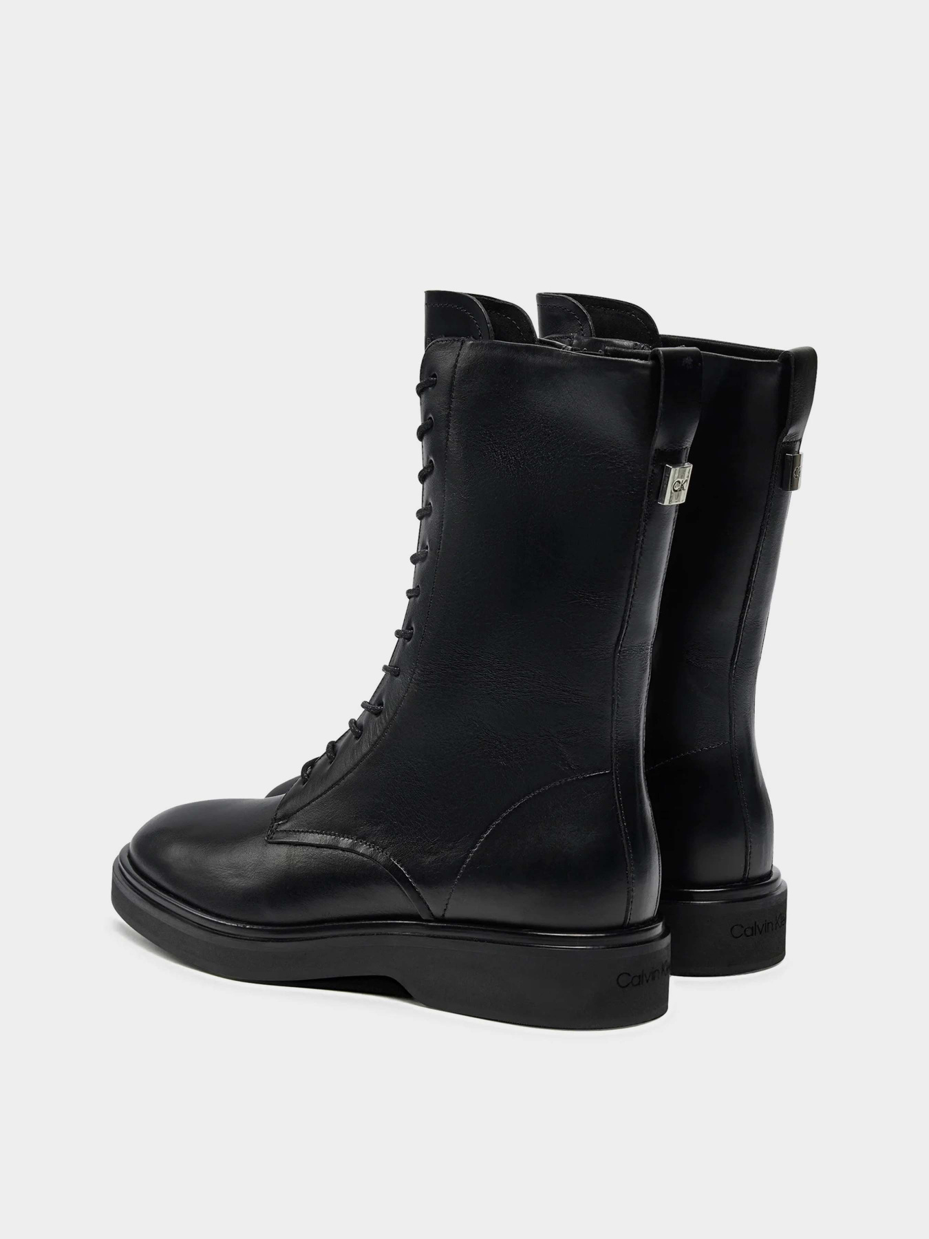 Черевики та чоботи Calvin Klein Flat Mid Lace Up модель HW0HW02181-BEH Черевики та чоботи Calvin Klein Flat Mid Lace Up модель HW0HW02181-BEH Фото