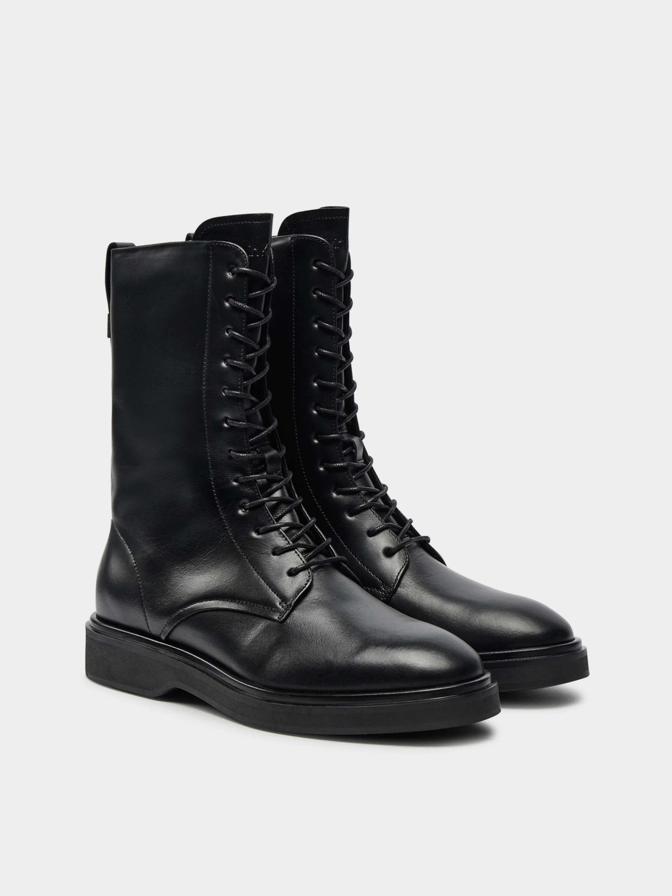 Черевики та чоботи Calvin Klein Flat Mid Lace Up модель HW0HW02181-BEH Черевики та чоботи Calvin Klein Flat Mid Lace Up модель HW0HW02181-BEH Фото