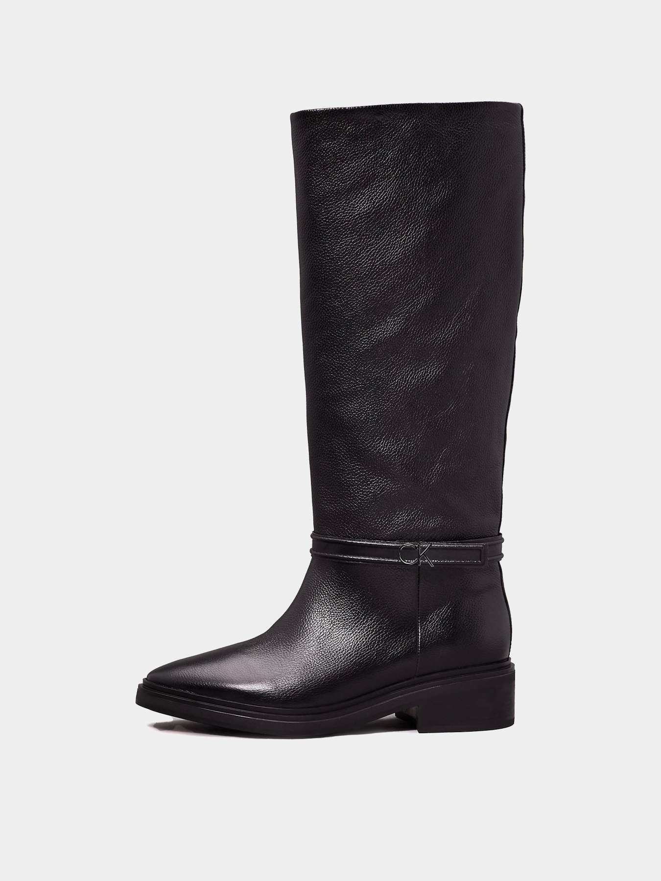 Ботинки и сапоги Calvin Klein Heel Knee Boot 30 модель HW0HW02184-BEH Фото