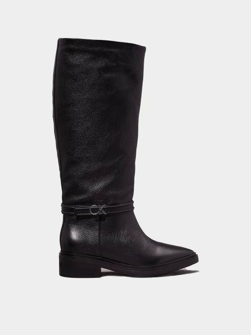 Черевики та чоботи Calvin Klein Heel Knee Boot 30 модель HW0HW02184-BEH Фото