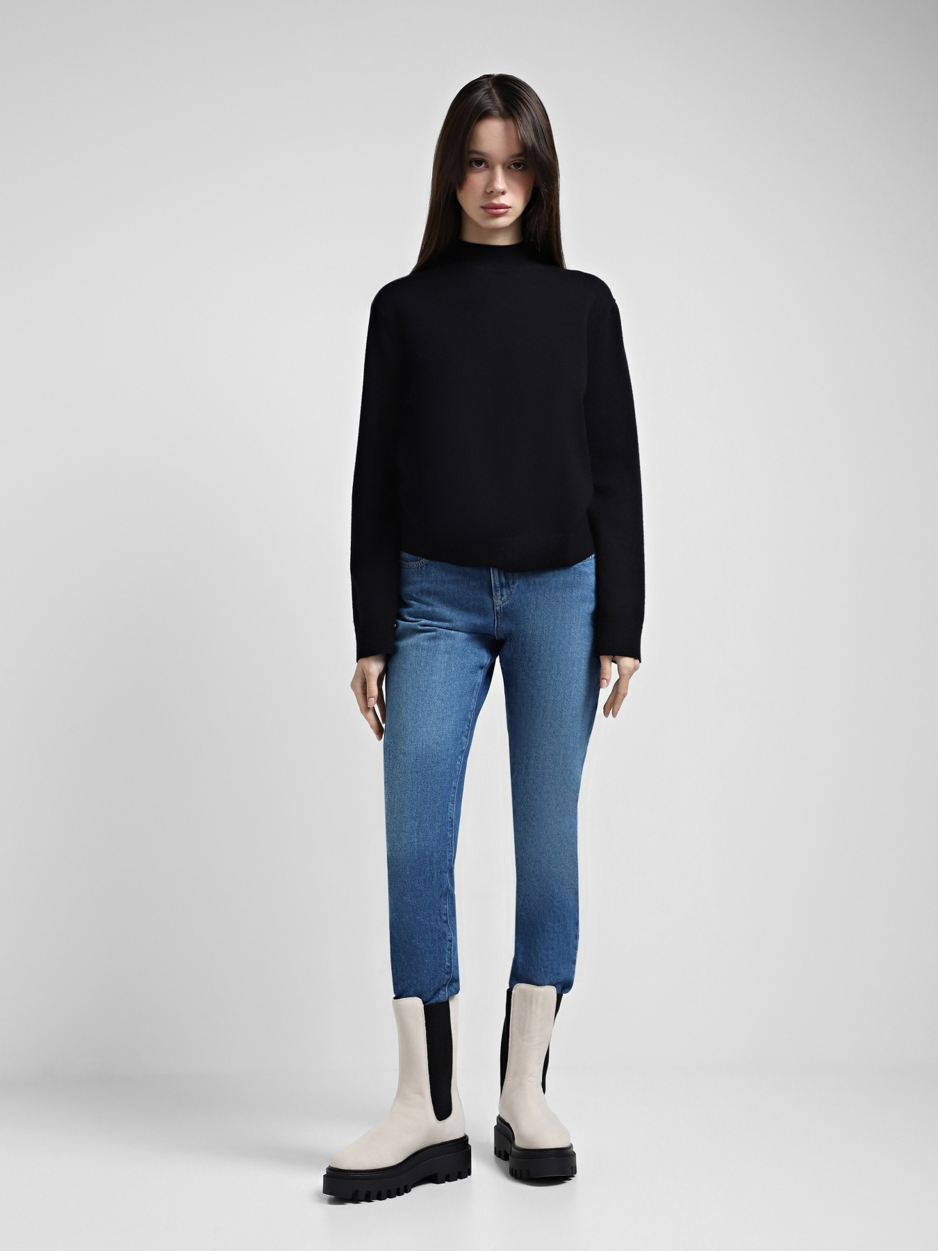 Ботинки и сапоги Calvin Klein Flatform Chelsea модель YW0YW01684-0F4 Фото