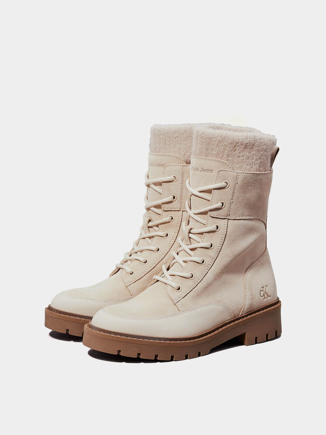 Черевики та чоботи Calvin Klein Combat Mid Lace Up модель YW0YW01599-0HG Фото