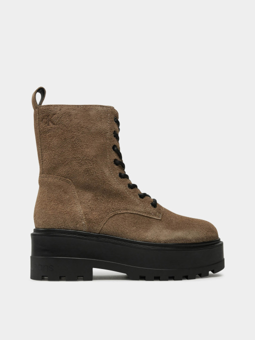 Ботинки и сапоги Calvin Klein Flatform Zip Laceup модель YW0YW01554-0HF Фото
