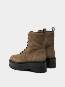 Черевики та чоботи Calvin Klein Flatform Zip Laceup модель YW0YW01554-0HF Фото