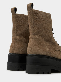 Черевики та чоботи Calvin Klein Flatform Zip Laceup модель YW0YW01554-0HF Фото