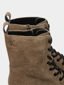 Черевики та чоботи Calvin Klein Flatform Zip Laceup модель YW0YW01554-0HF Фото