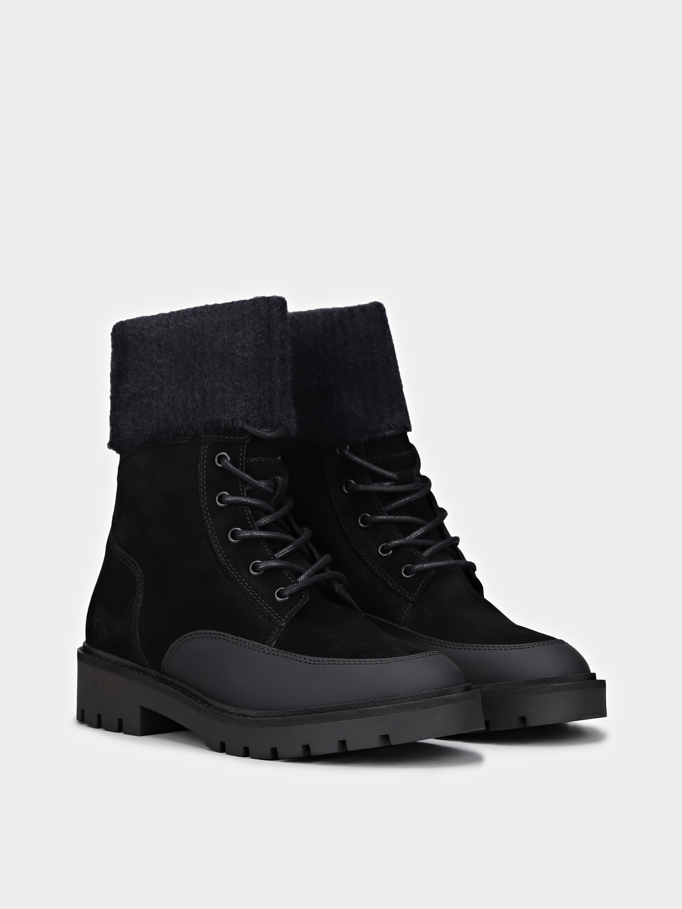 Черевики та чоботи Calvin Klein Combat Mid Lace Up модель YW0YW01599-0GJ Черевики та чоботи Calvin Klein Combat Mid Lace Up модель YW0YW01599-0GJ Фото